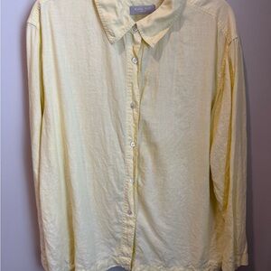 Kate Hill Soft Yellow Blouse